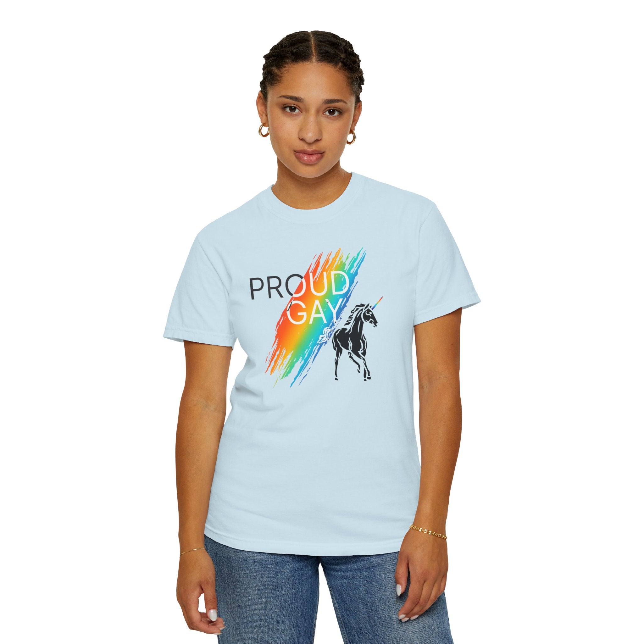 Proud Gay Rainbow Unicorn T-Shirt
